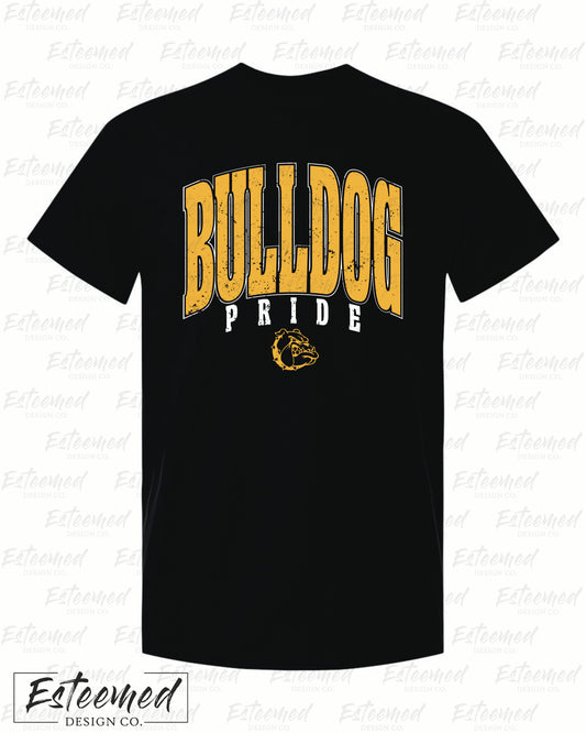 Bulldog Pride Distressed
