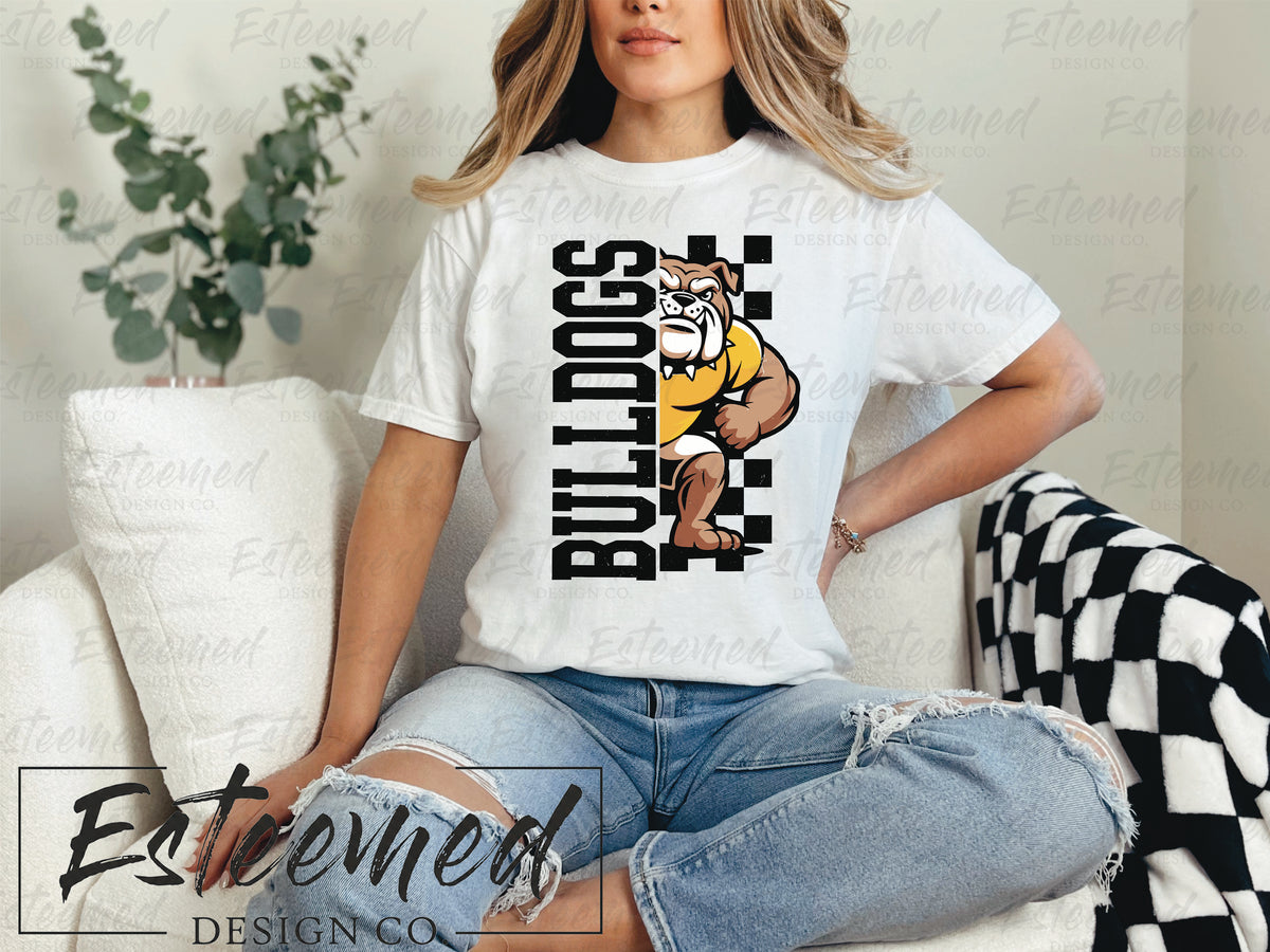 Bulldog Half Body