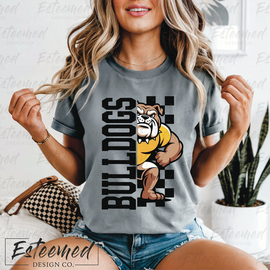 Bulldog Half Body